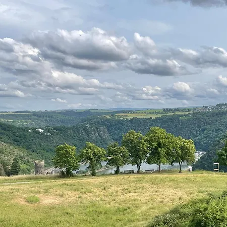 公寓 #3 Studioapartment Mit Loreleyblick Direkt An Der Schoensten Etappe Des Rheinsteigs Patersberg