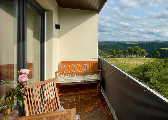#3 Studioapartment Mit Loreleyblick Direkt An Der Schönsten Etappe Des Rheinsteigs Patersberg