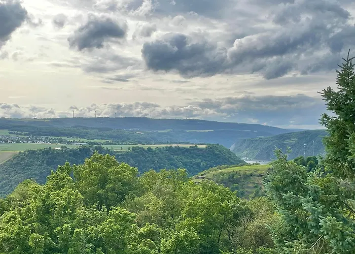 #3 Studioapartment Mit Loreleyblick Direkt An Der Schönsten Etappe Des Rheinsteigs * Patersberg